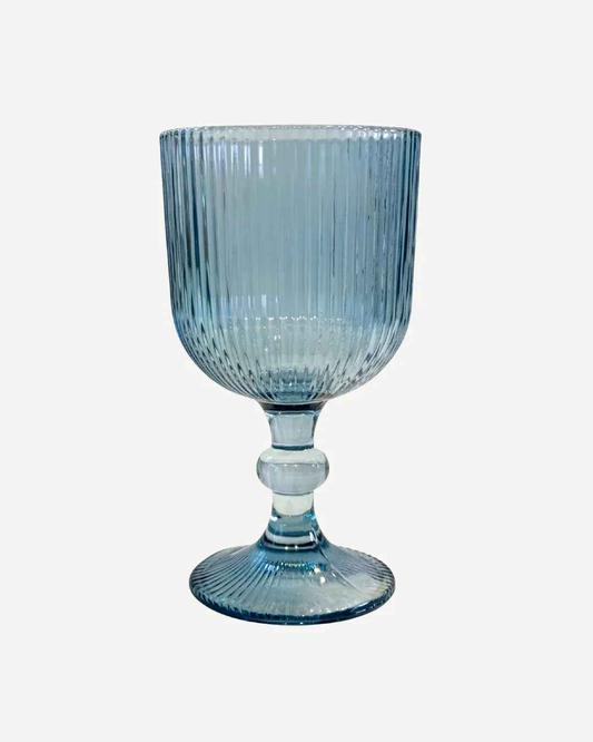 Blue wine glass - 30cl