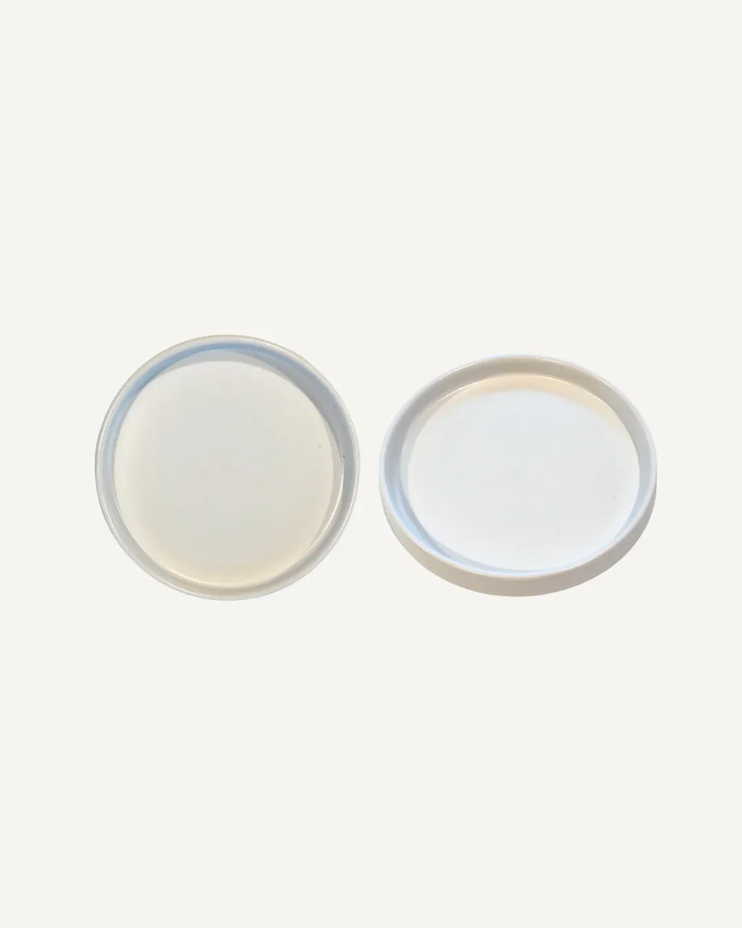 Bread Plate - White/Cream, Ø5 × 2 cm - Imaginary Friends