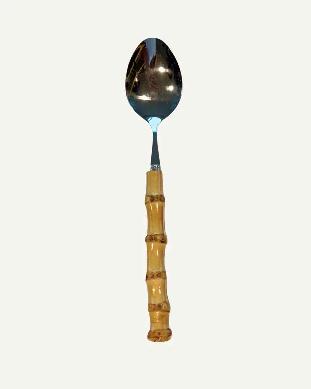 Bamboo Table Spoon - Silver