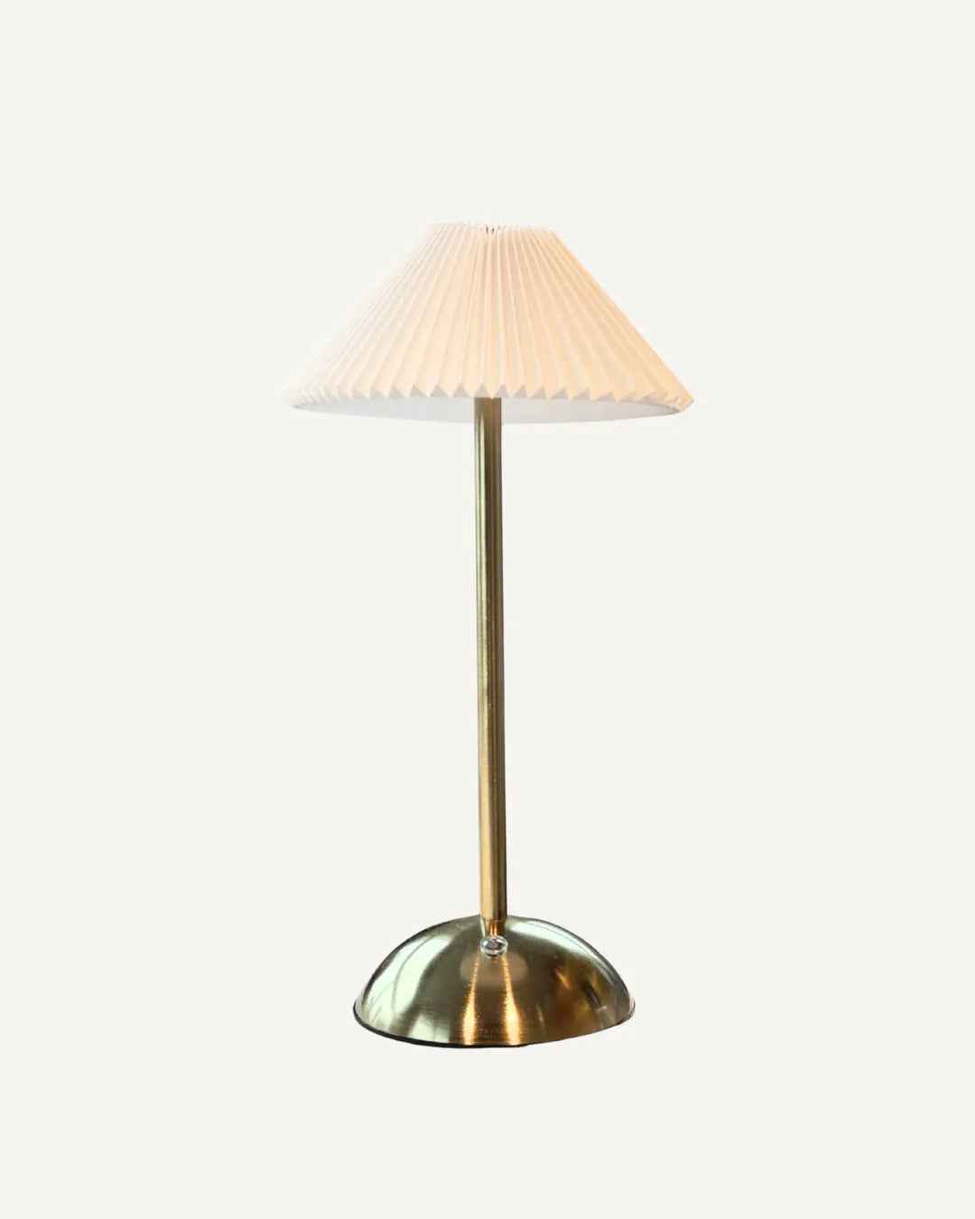 Table Lamp - Gold/White
