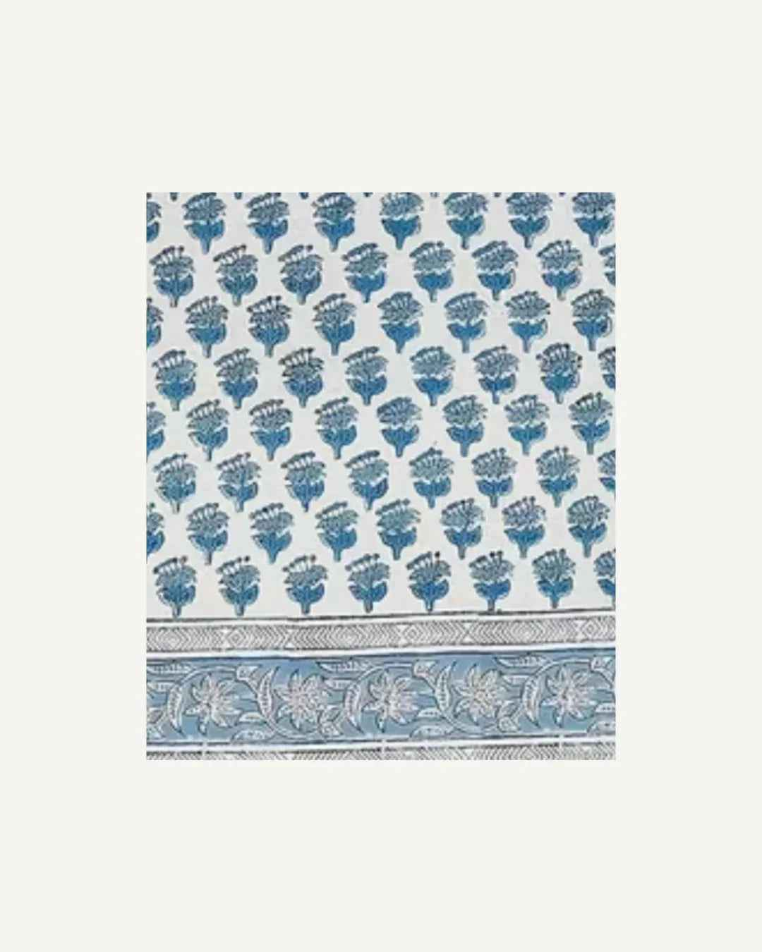 Tablecloth - Blue/White Print